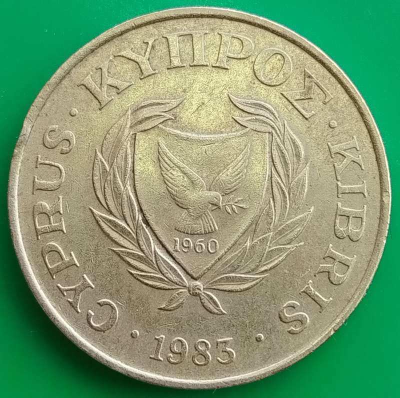 1983       FIVE CENT COIN      Cyprus       SUN13736*