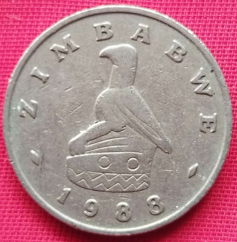 1988       20 Cents     Zimbabwe          SUN13747*