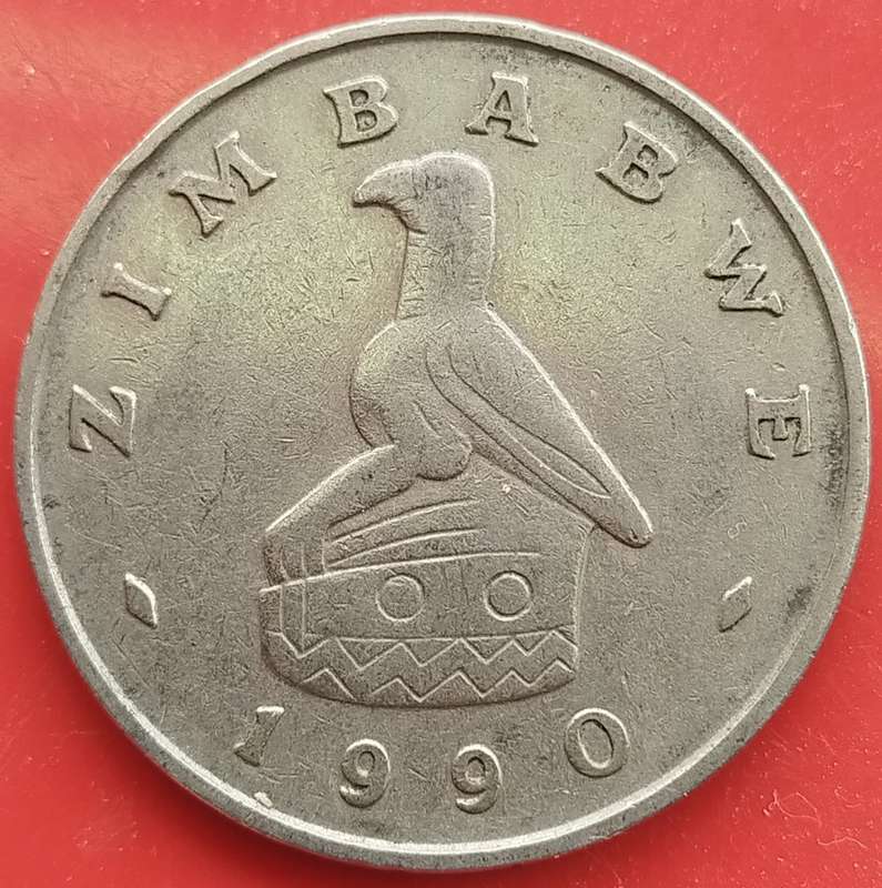 1990        50 Cents     Zimbabwe          SUN13770*