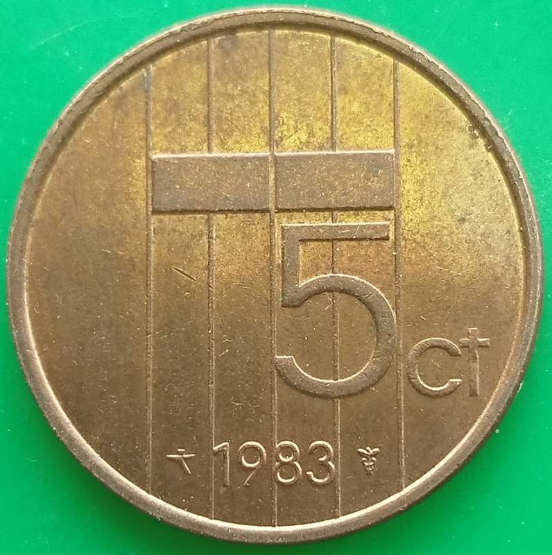 1983  5 Cents      Netherlands          SUN13786*