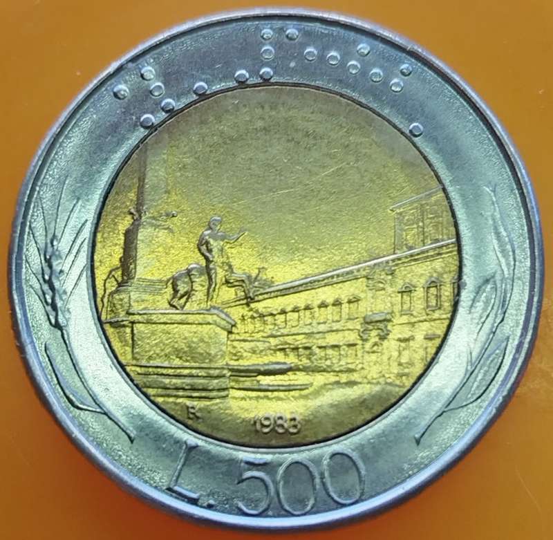1983        500 Lire     Italy         SUN13819*