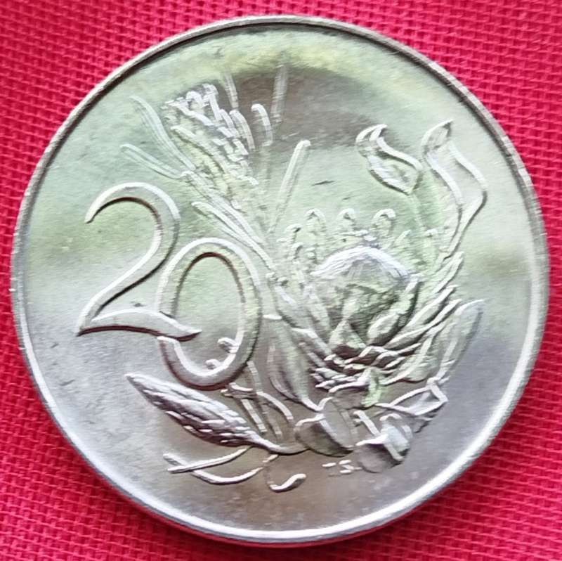 1965   20c   COIN   (Afrikaans)       SUN13829*