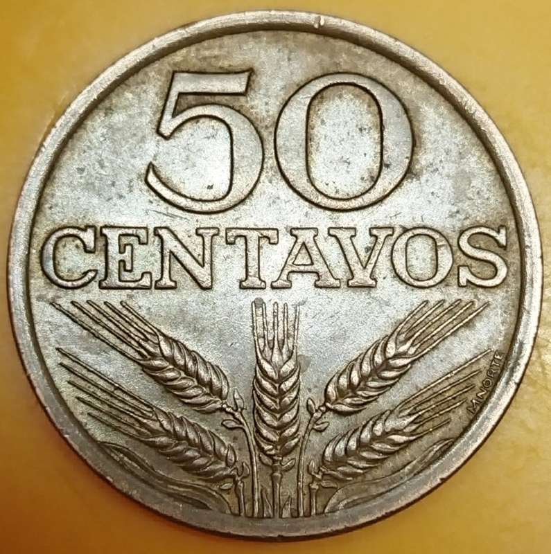 1974           50 Centavos   Coin       Portugal        SUN13855*