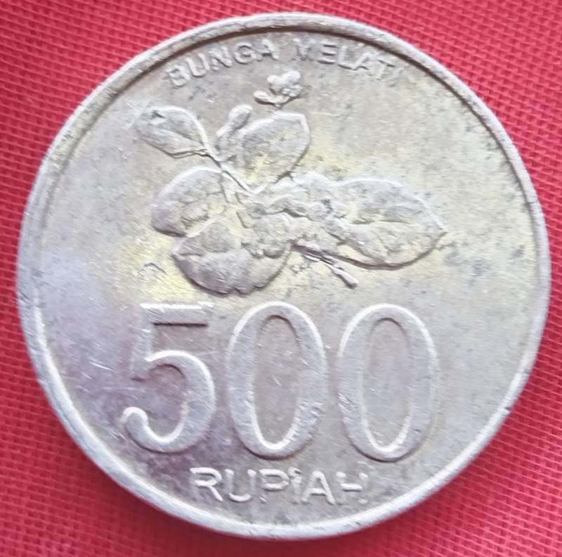 2003       500 Rupiah COIN      INDONESIA        SUN13867*