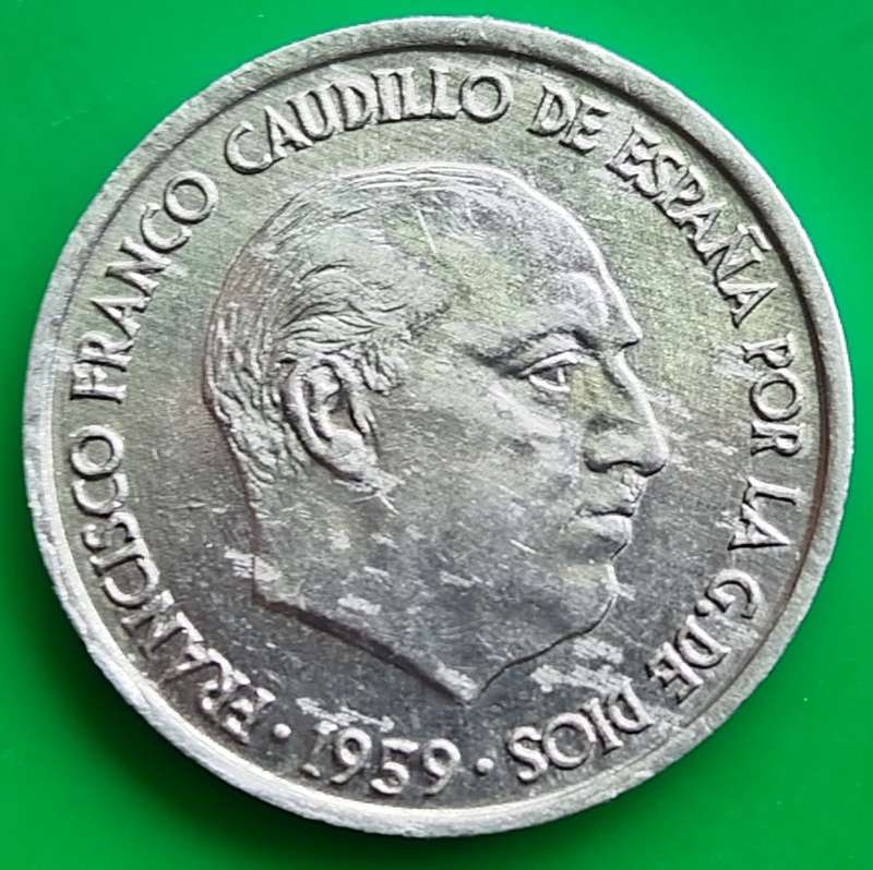 1959  10 Centimos Coin      Spain          SUN13907*