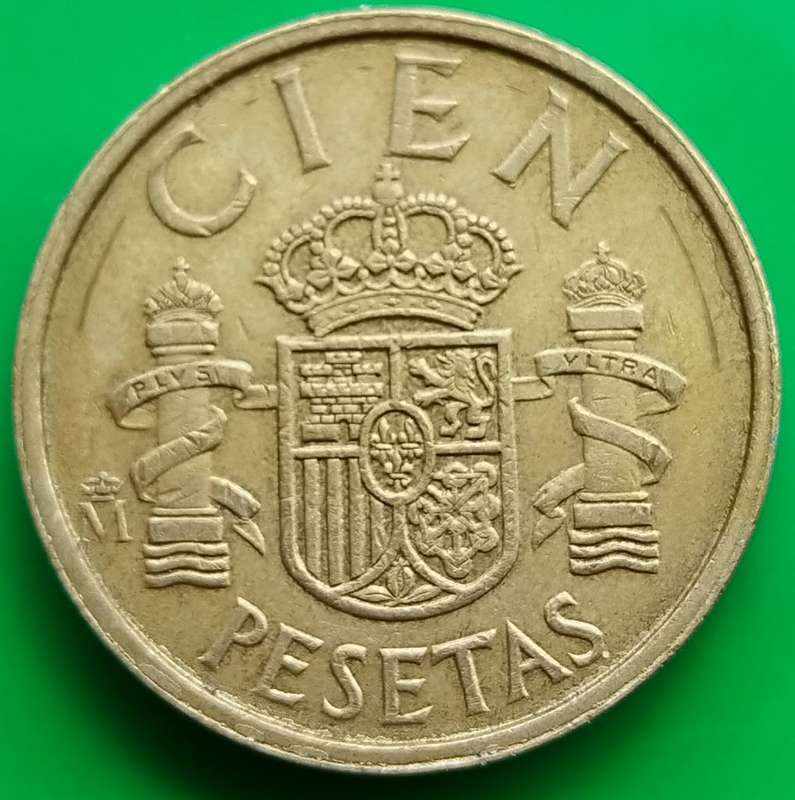 1984   CIEN Pesetas -    Coin       Spain         SUN13943*