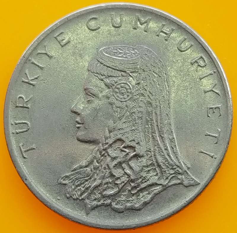 1973      50 Kuruş  Coin         Turkey         SUN13962*