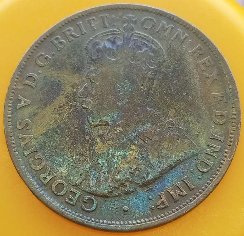 1921       1 Penny -       AUSTRALIA          SUN13978*