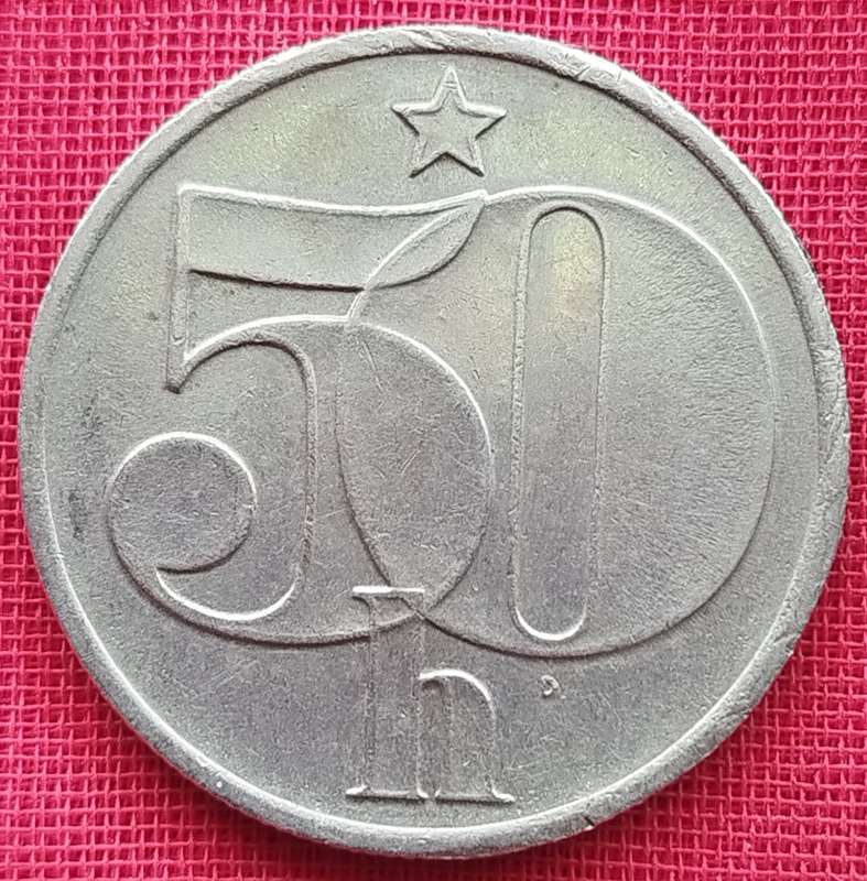 1997      50 Haléřů  Coin      Czechoslovakia        SUN13996*