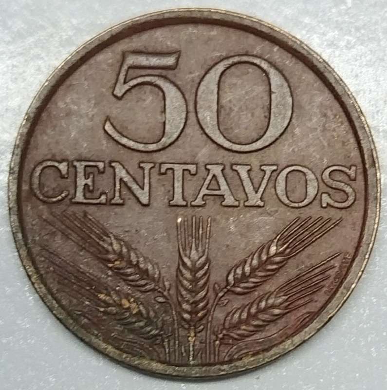 1977           50 Centavos   Coin       Portugal        SUN14184*
