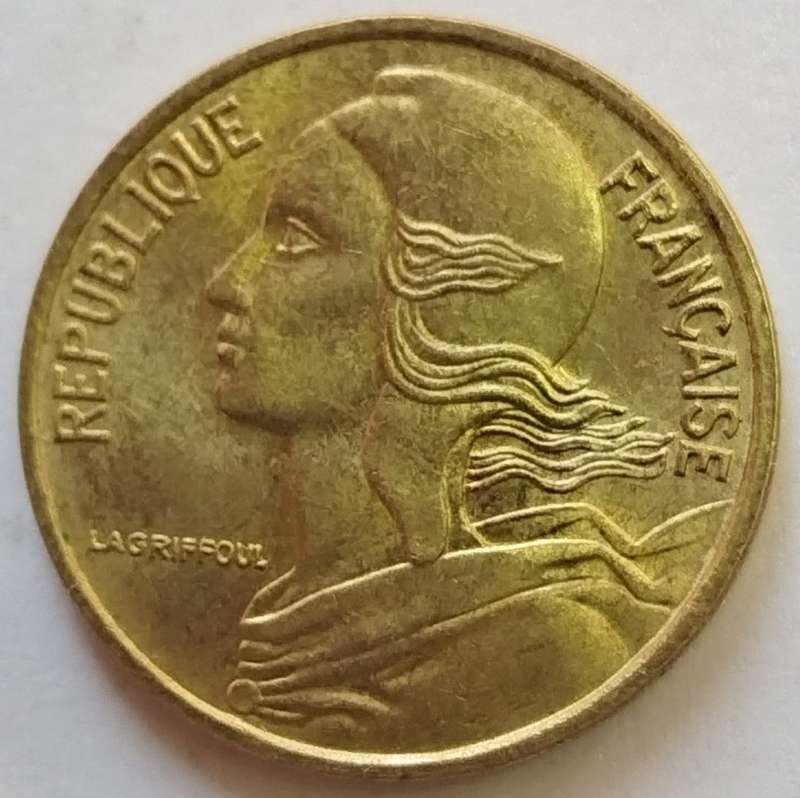 1984  5 Centimes Coin      France          SUN14238