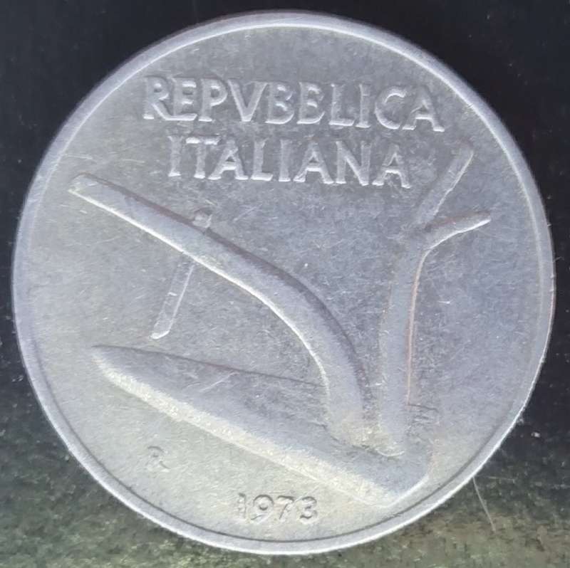 1972  10 Lire     ITALY         SUN14257