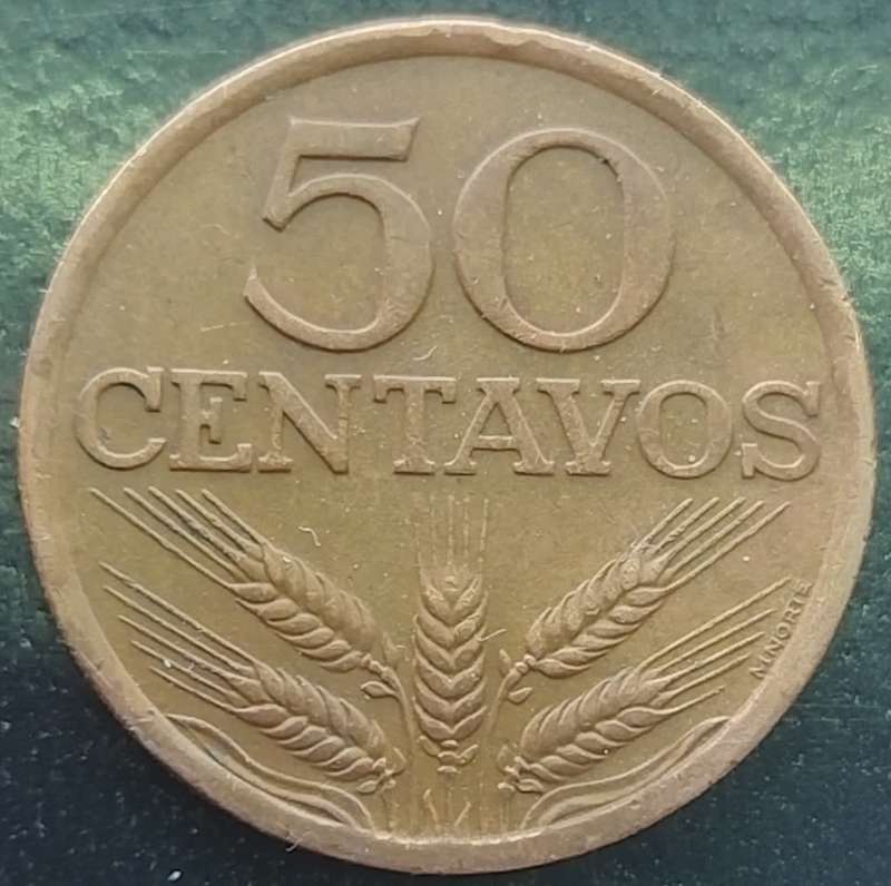 1974           50 Centavos   Coin       Portugal        SUN14262