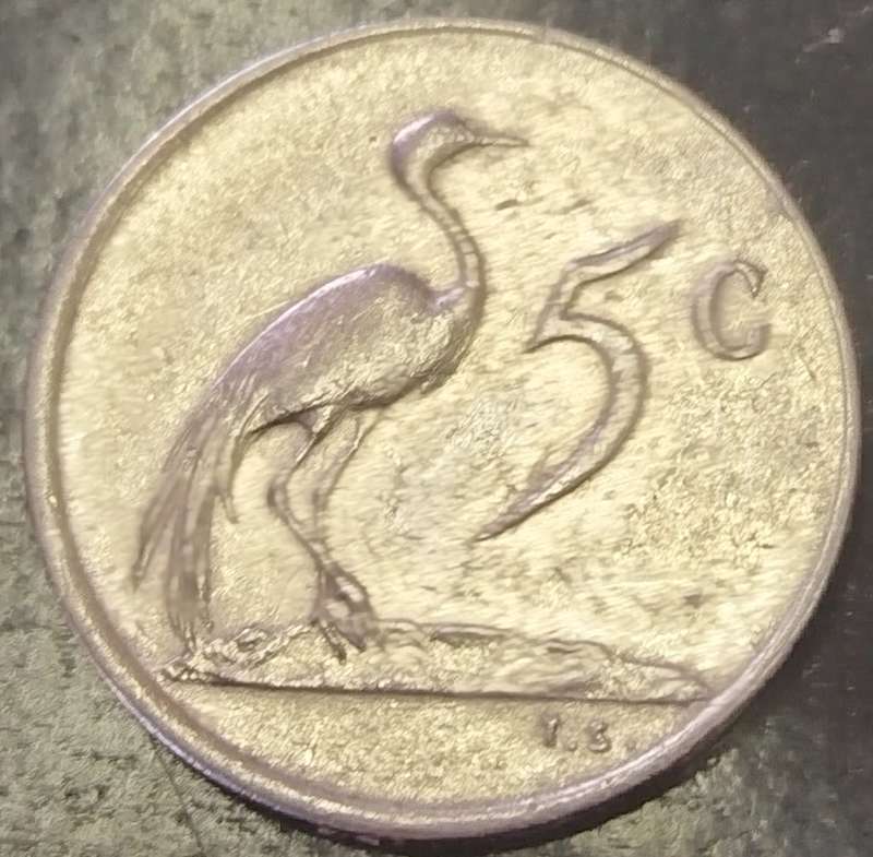 1977      5c     Coin        RSA        SUN14302