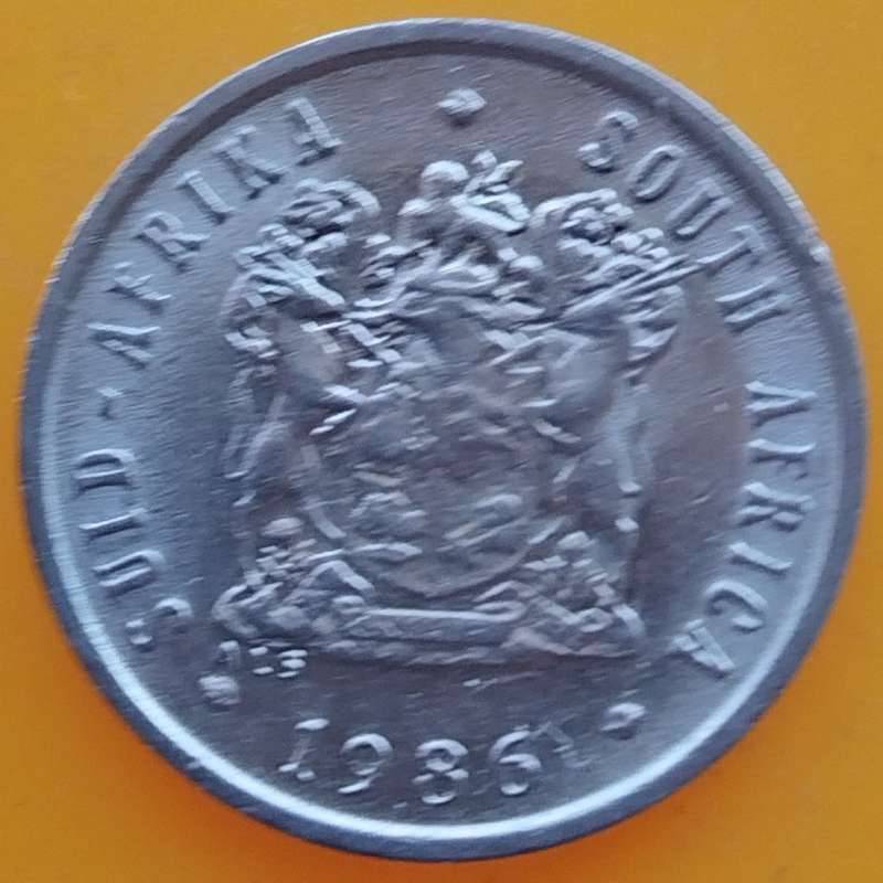 1986   5c    Coin                SUN14333
