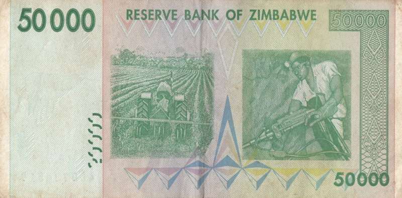 FIFTY THOUSAND DOLLARS       ZIMBABWE        AB0734519      SET088