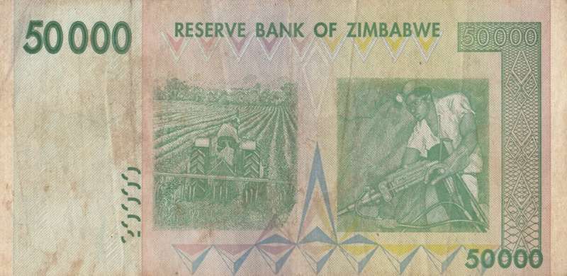 FIFTY THOUSAND DOLLARS       ZIMBABWE        AC6022349      SET088