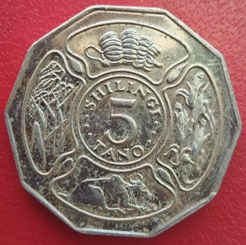 1993       5 SHILLINGI      TANZANIA       SUN14476