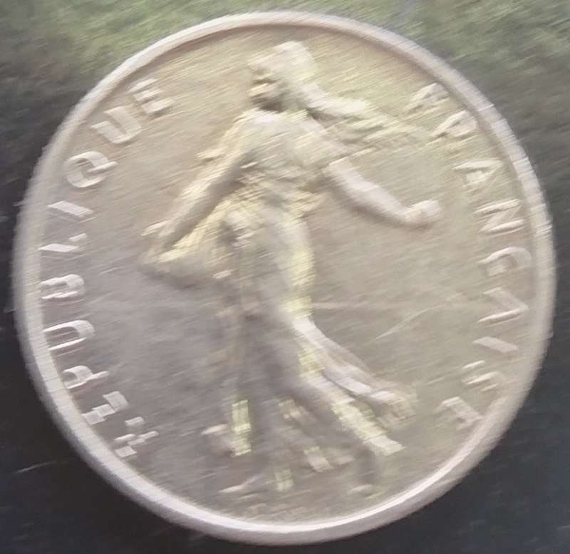 1966  1/2 Francs  Coin      France          SUN14520