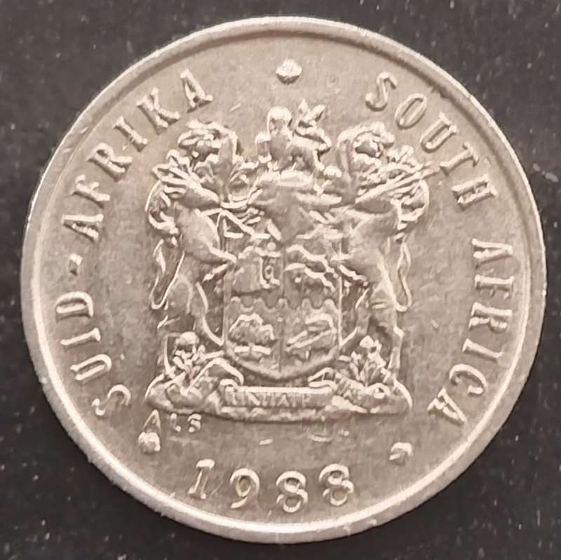 1988   5c   Coin                SUN14530