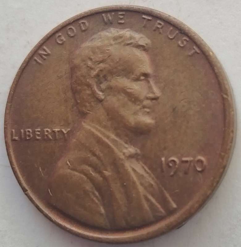1970   -  ONE CENT     USA         SUN14531