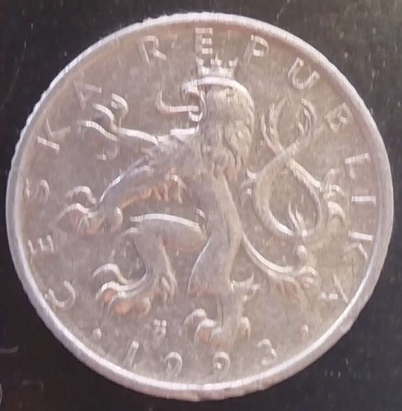 1993      50 Haléřů  Coin      Czechoslovakia        SUN14540
