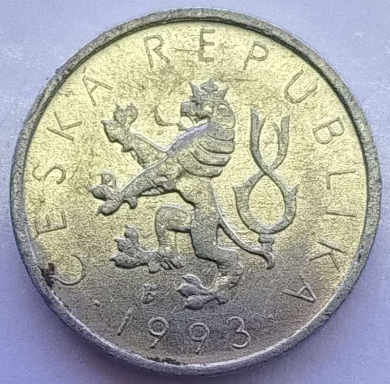 1993      10 Haléřů  Coin      Czechoslovakia        SUN14544