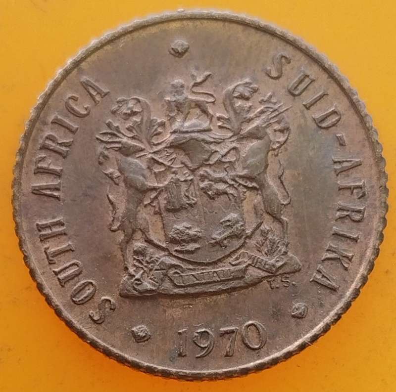 1970     1/2  Cent     Coin                SUN14550