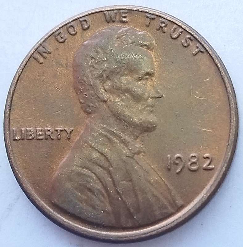 1982   -  ONE CENT     USA         SUN14563