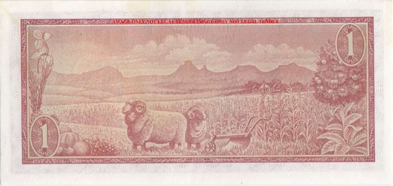 TW de Jongh      R1 Banknote     B505 127422       SET038