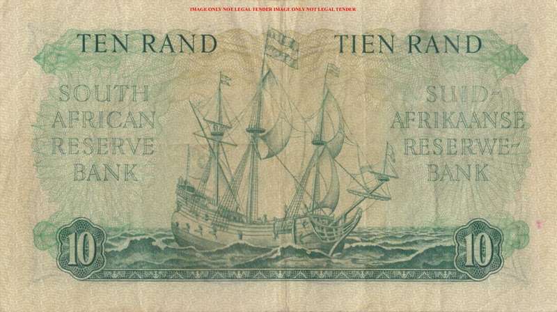 MH DE KOCK     R10 BANK NOTE       C1 111173       SET072