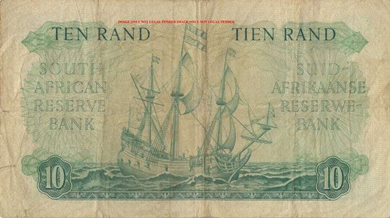 G RISSIK     R10 BANK NOTE       C29 765036       SET072