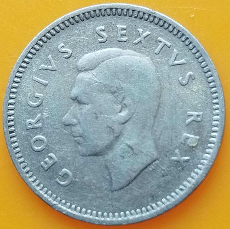 1952  Threepence Coin   SILVER   0.500             SUN14582