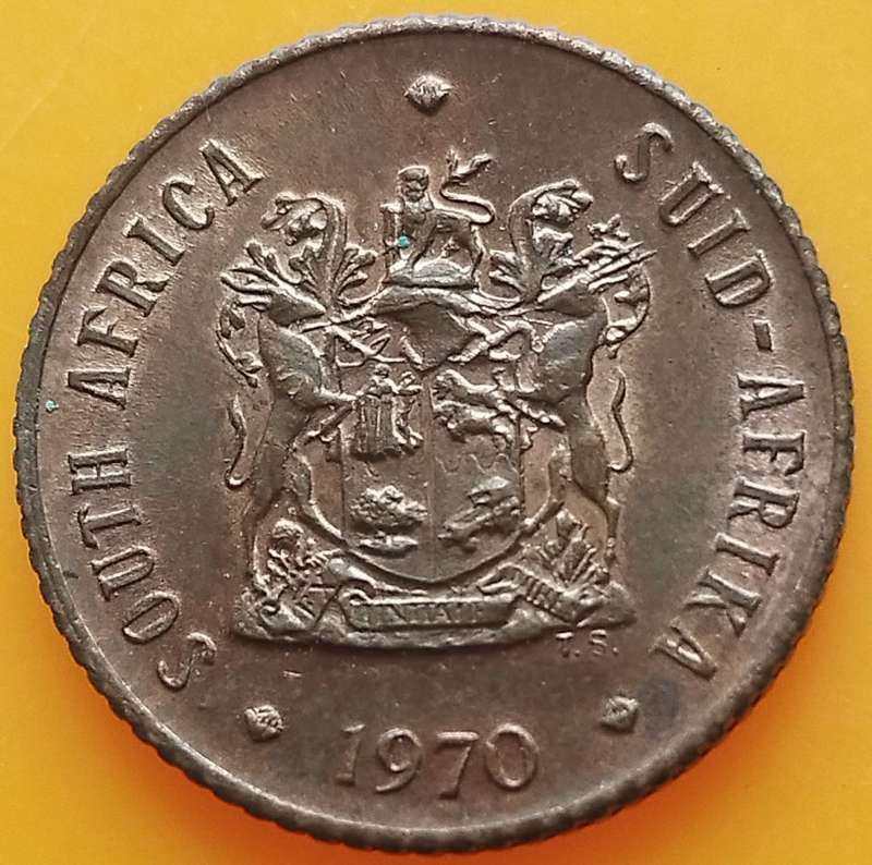 1970     1/2  Cent     Coin                SUN14584