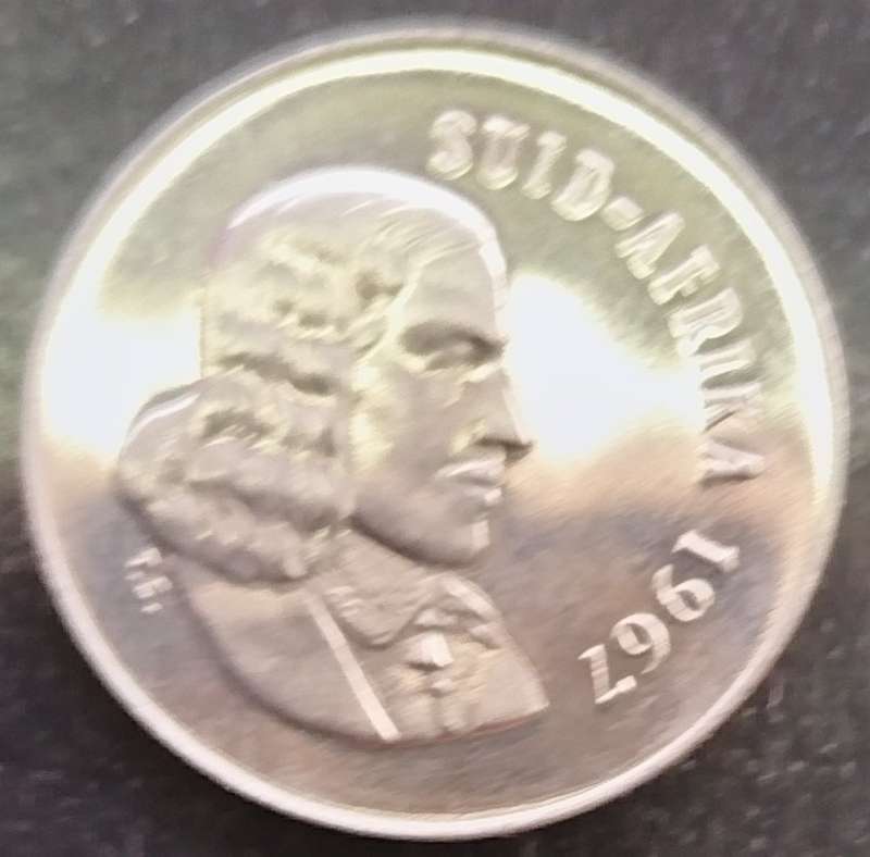 1967   5c   COIN   (AFRIKAANS)       SUN14623