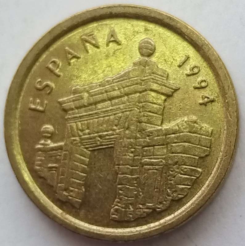 1994   5 Pesetas Coin       Spain         SUN14624