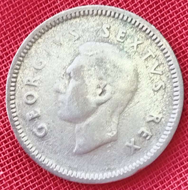 1952  Threepence Coin   SILVER   0.500             SUN14643