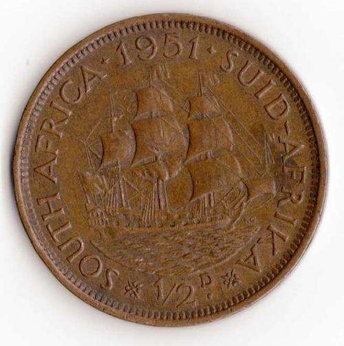 SOUTH AFRICA    1/2  D   1951                  SUN2234