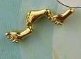 14KT GOLD HGE ACCENTS PIN 5