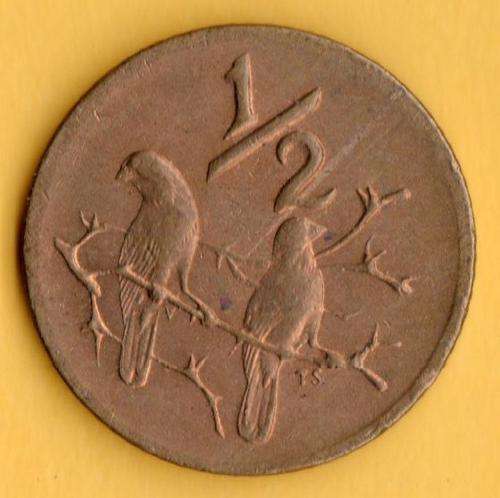 1970 1/2 CENT COIN                           SUN909