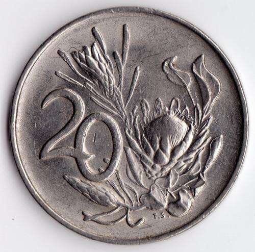 1975  20c  COIN                  SUN1108
