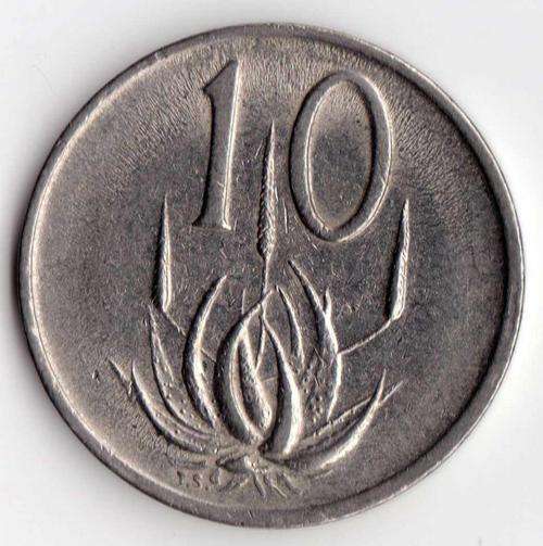 1974  10 cent  COIN                 SUN1139