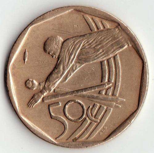 2003  50c  CRICKET  COIN                  SUN1209