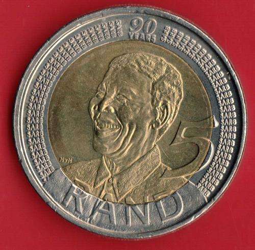 2008 MANDELA R5 COIN          SUN1872