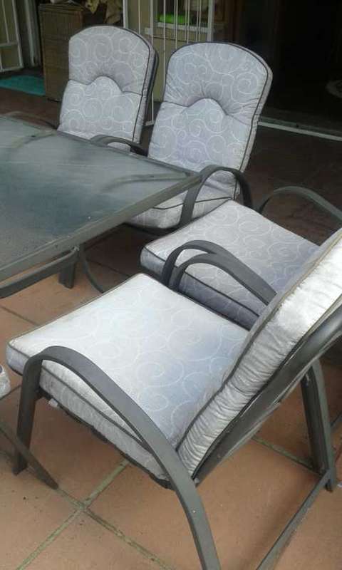 Patio Table and Chairs with covers