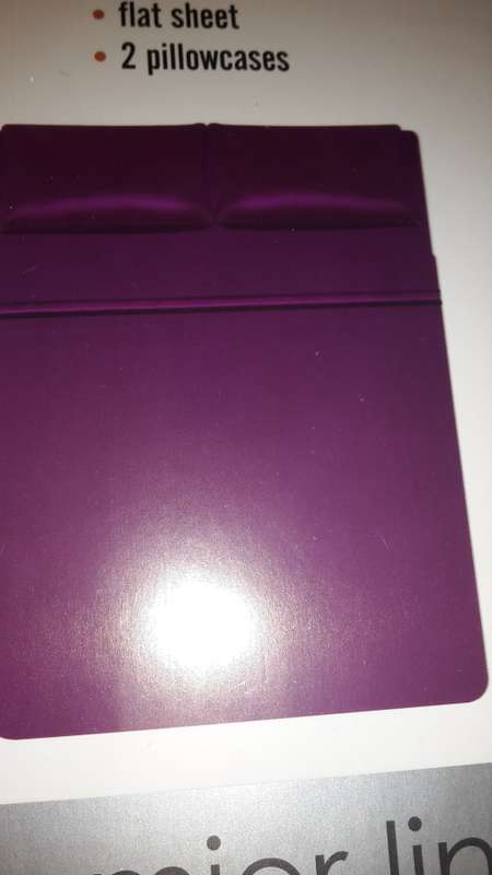 New item Sheet street Queen size plum satin flat sheet +2 pillow cases