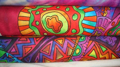 Bright fabrics Quilting