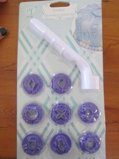 Cutter Fondant Deco Punch 8pc  - *Back in stock*
