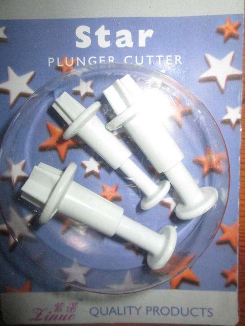 Cutter Stars Plunger Cutters 3pc