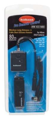 HAHNEL Pro remote control model HW433 N80 for Nikon. Never used.